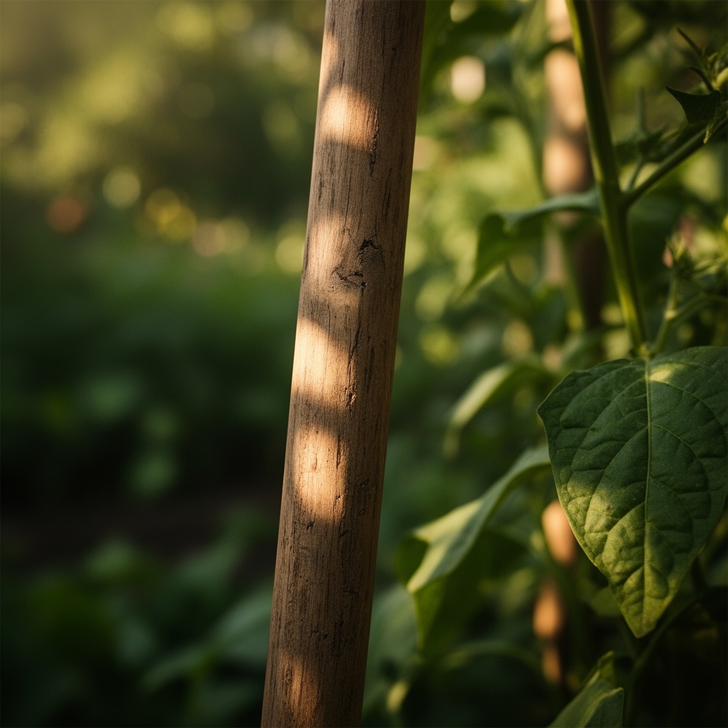 How to use a garden plumb line for straight edges