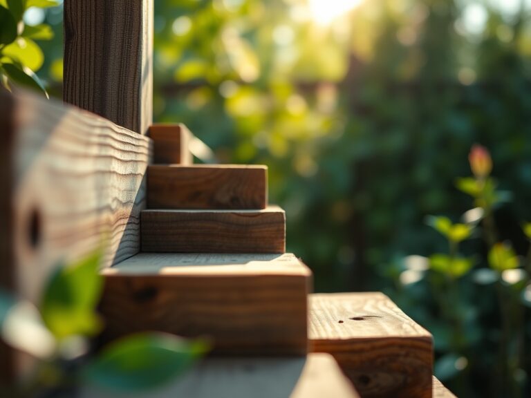 Steps for installing a garden screen