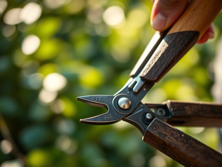 Steps for sharpening a bypass lopper correctly